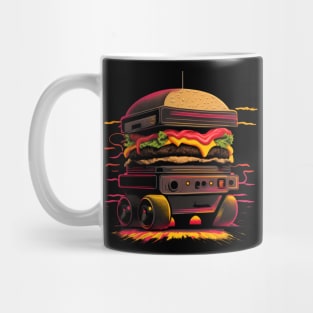 Food robotics  robot burger machine Robotic Kitchen Lovers Mug